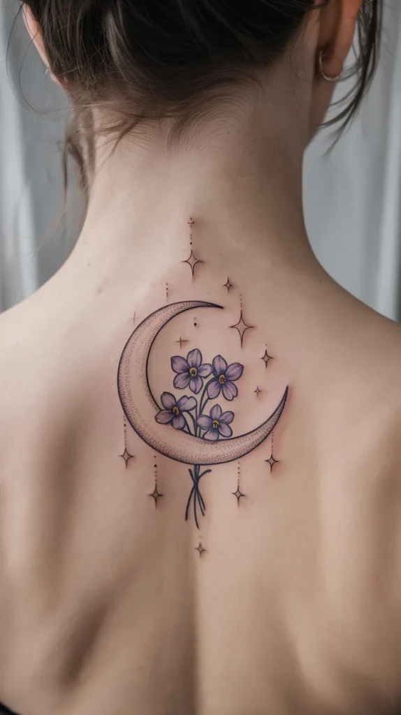 February Birth Flower-Tattoo