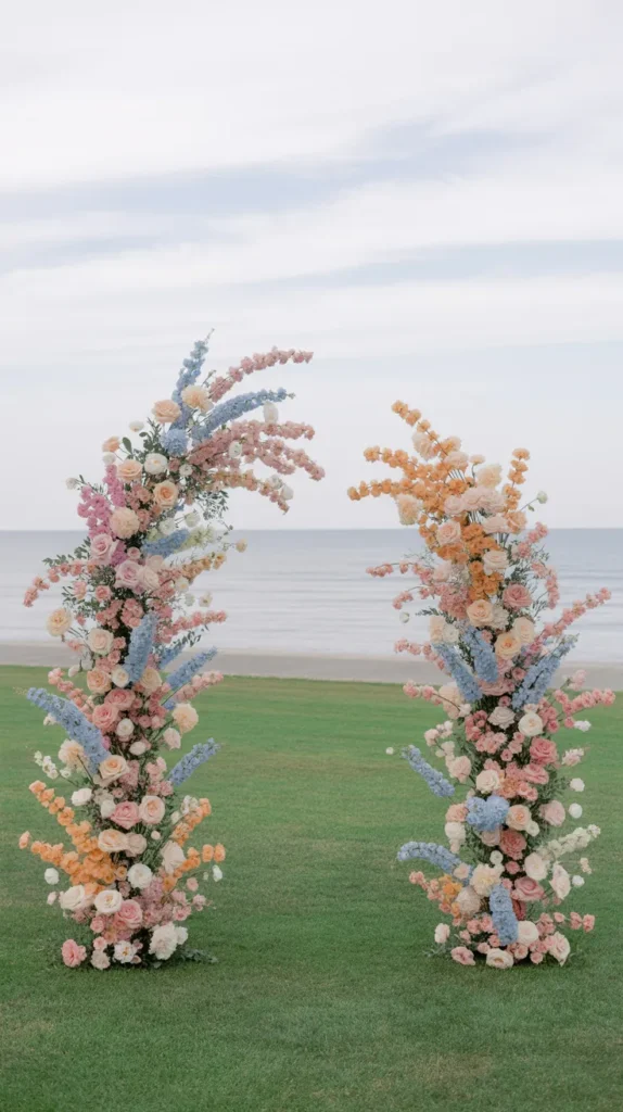 Colorful Pastel-Wedding-Flowers