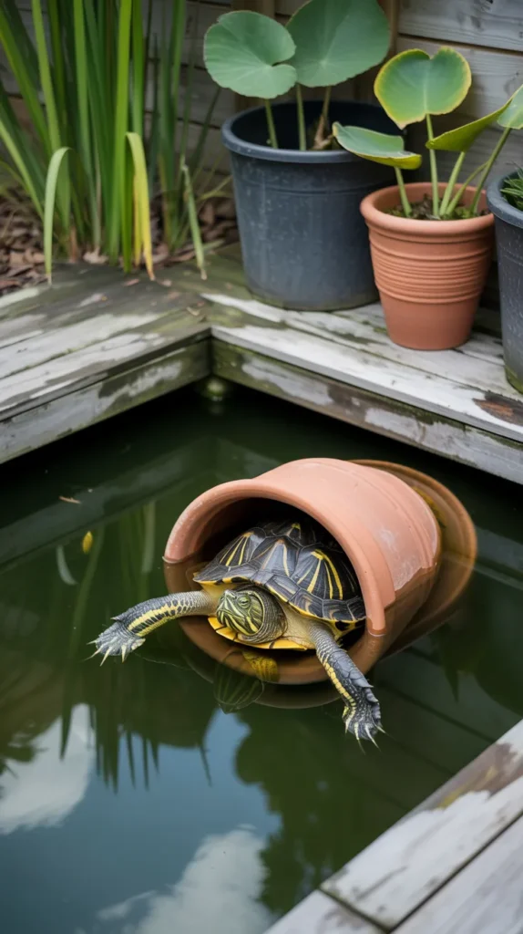 backyard turtle pond