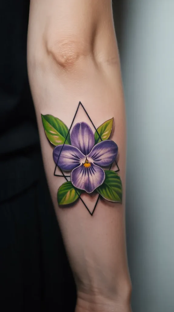 February Birth Flower-Tattoo