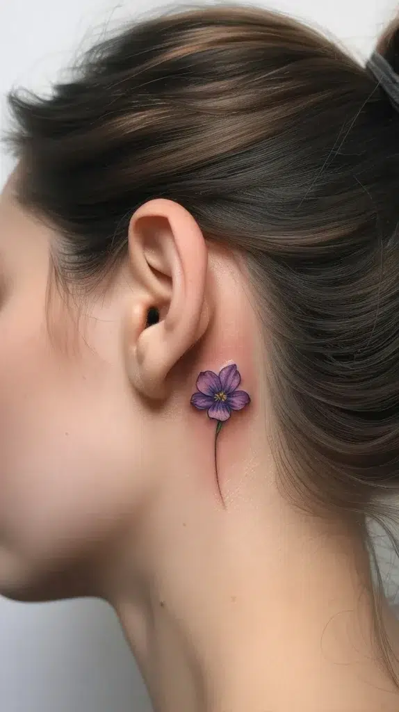 February Birth Flower-Tattoo