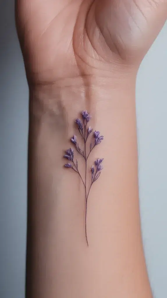 February Birth Flower-Tattoo
