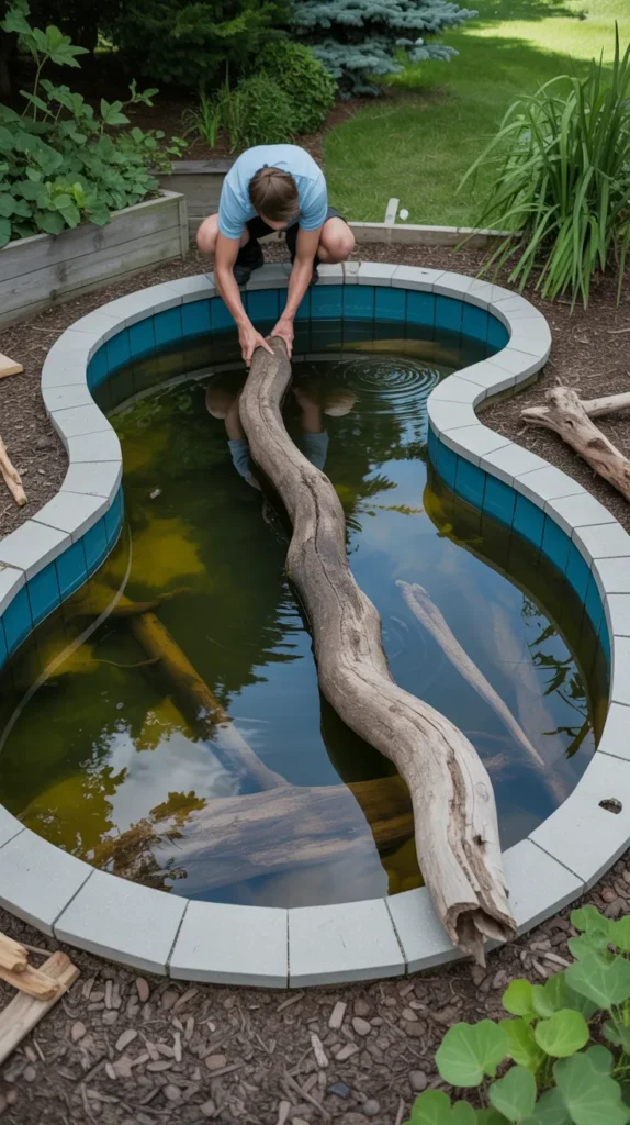 backyard turtle pond