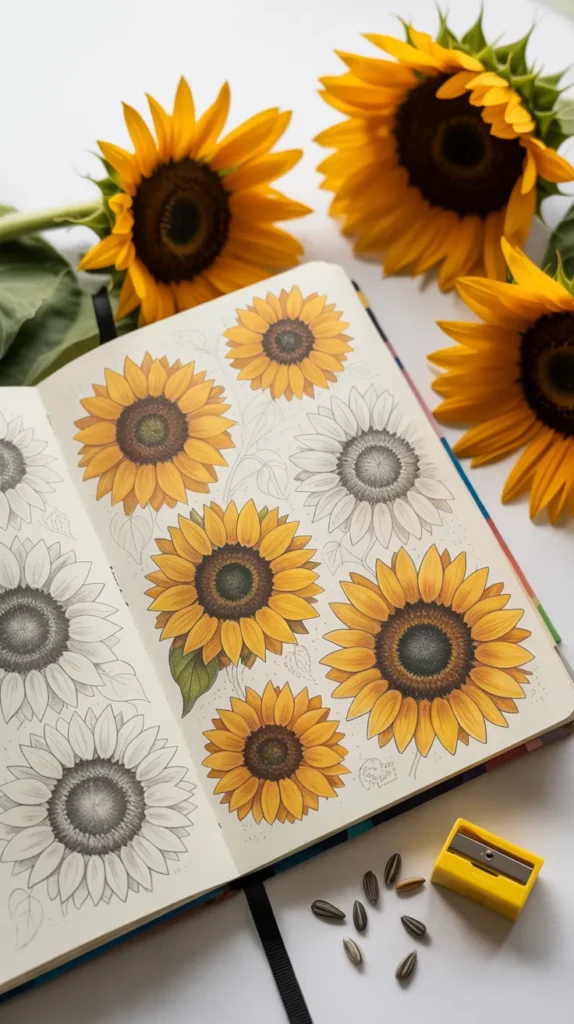 Colorful-Drawings-Flowers