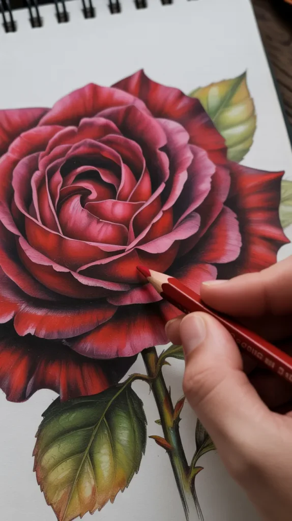 Colorful-Drawings-Flowers