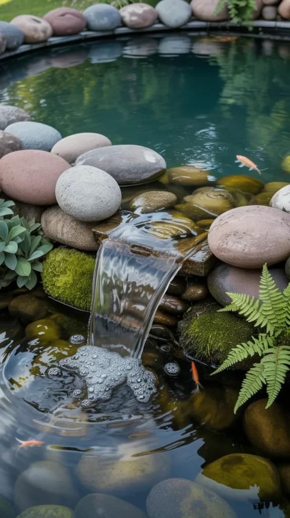 backyard-pond-waterfall