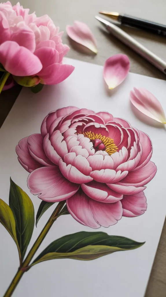 Colorful-Drawings-Flowers