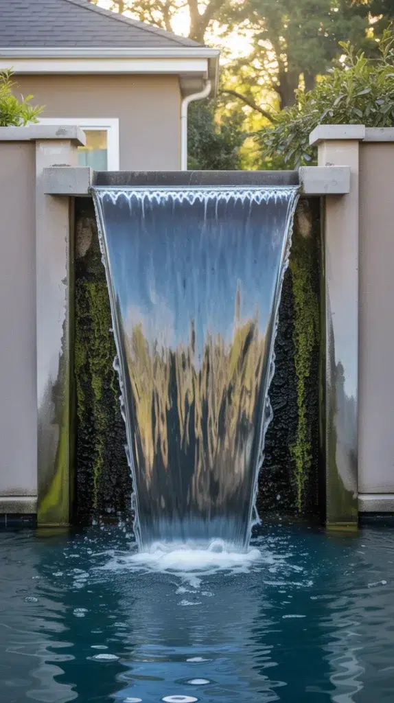 backyard-pond-waterfall