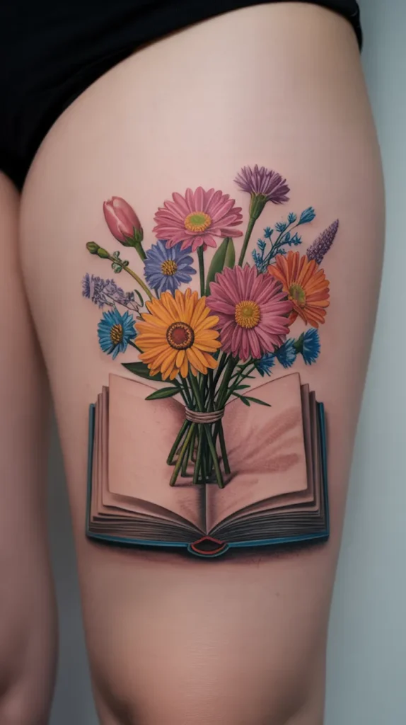 Birth Flower-Bouquet-Tattoo