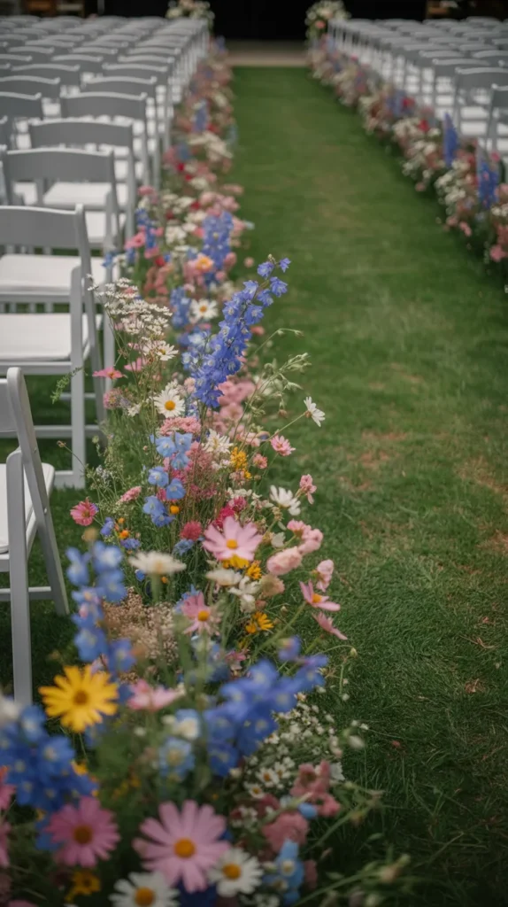 Colorful Flowers Wedding Decoration