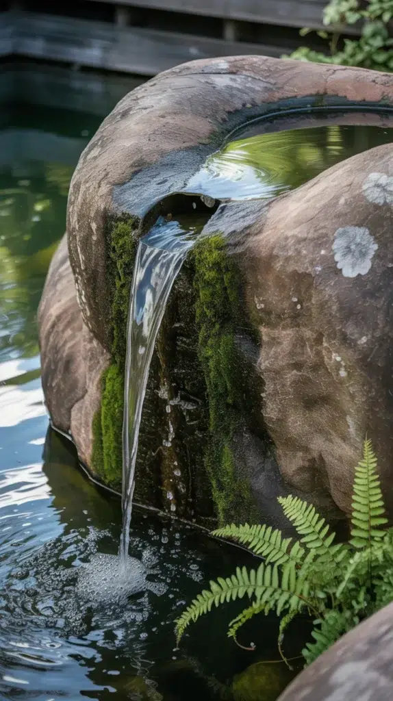 backyard-pond-waterfall