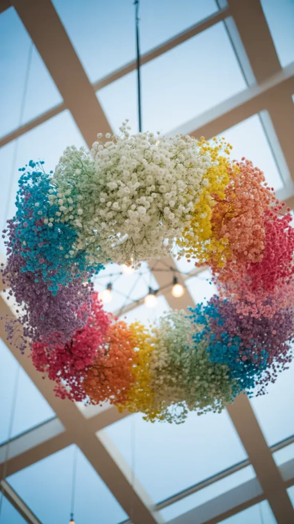 Colorful Flowers Wedding Decoration