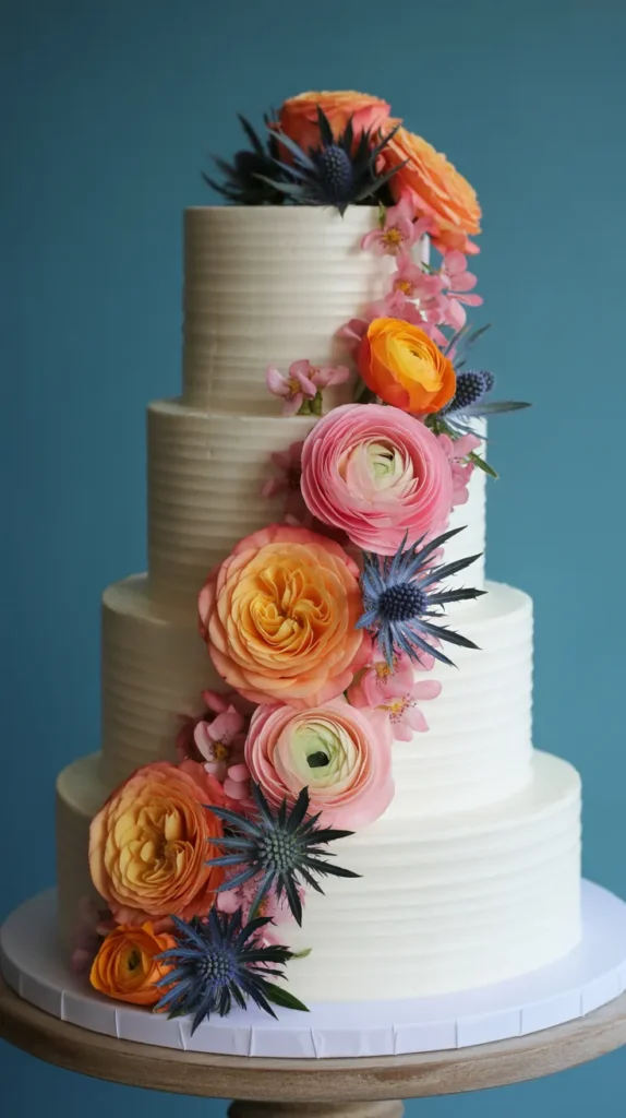 Colorful Flowers Wedding Decoration