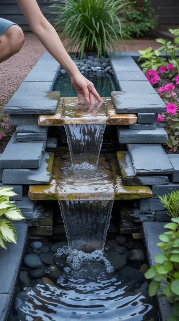 backyard-pond-waterfall