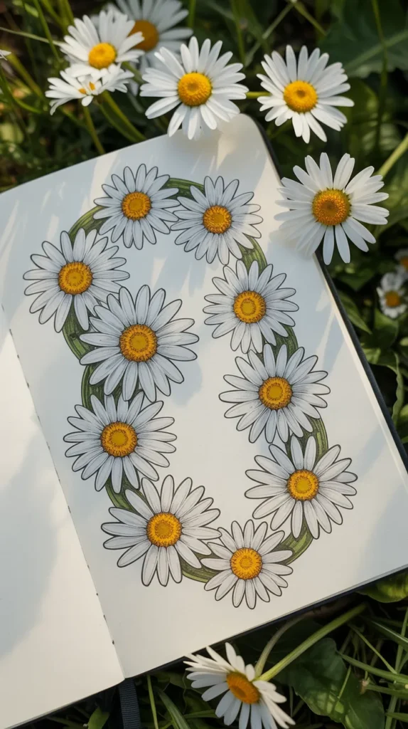 Colorful-Drawings-Flowers