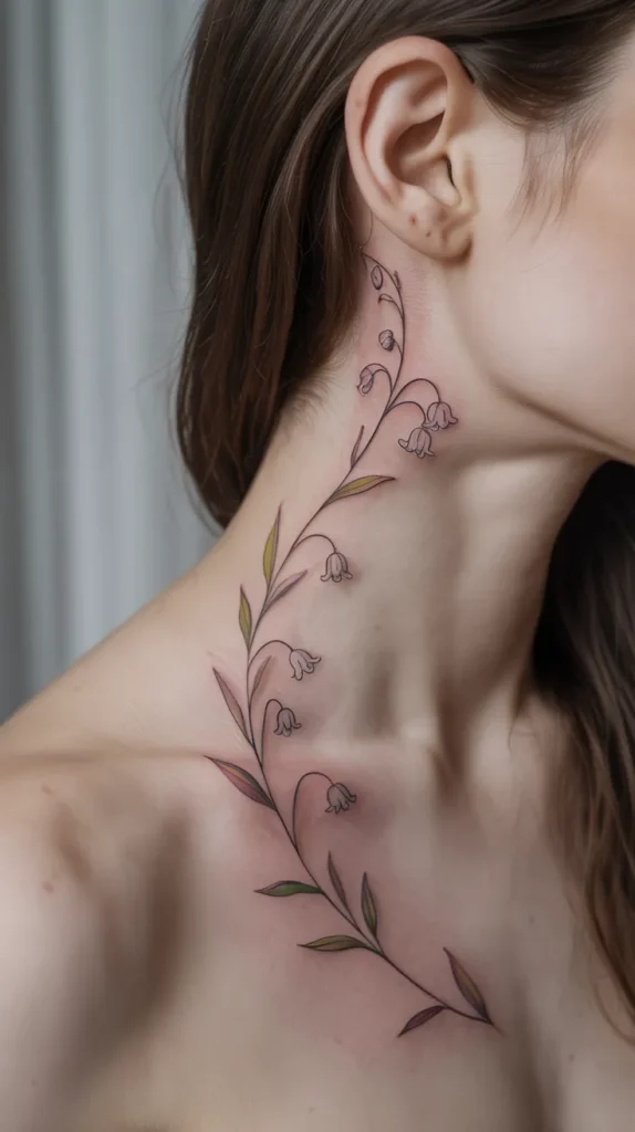 Birth Flower-Vine-Tattoos