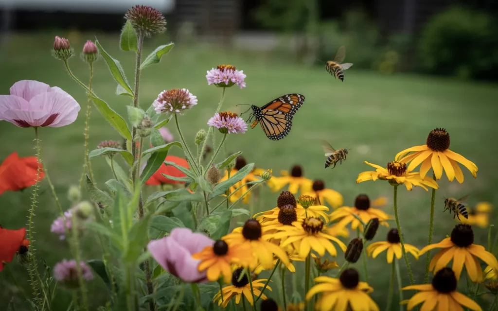 Bee-And-Butterfly-Garden-Layout