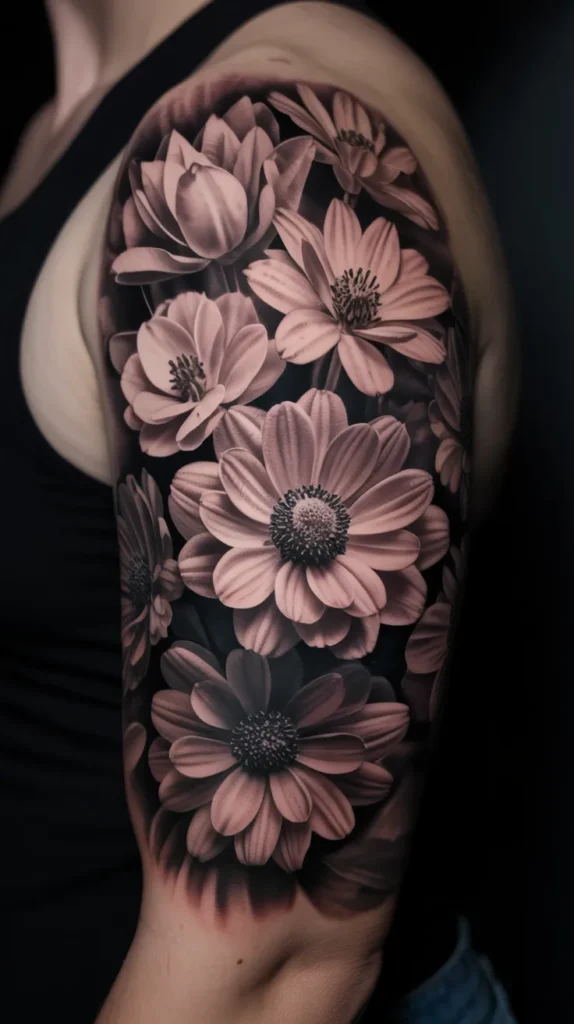 Birth Flower-Bouquet-Tattoo