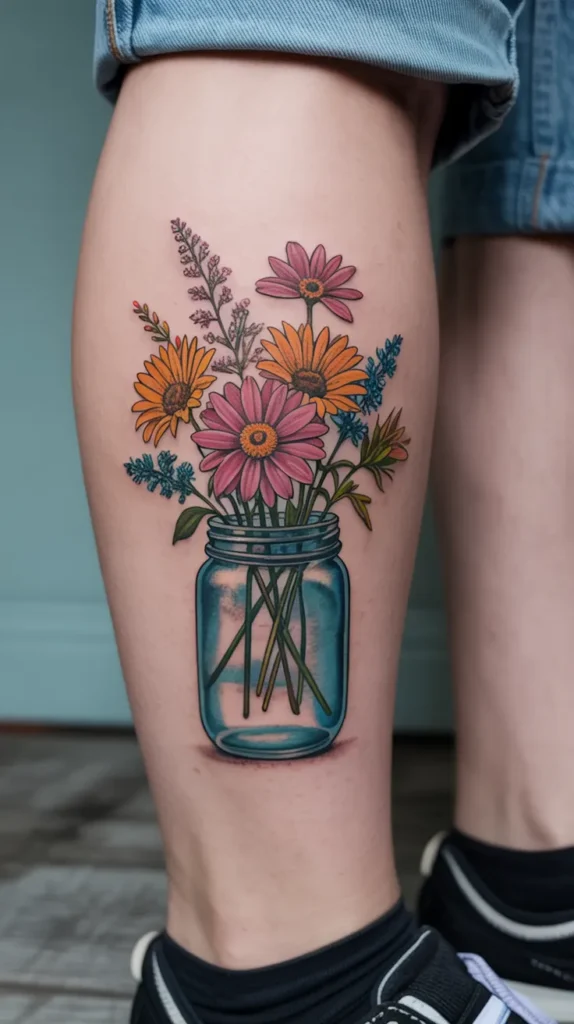 Birth Flower-Bouquet-Tattoo