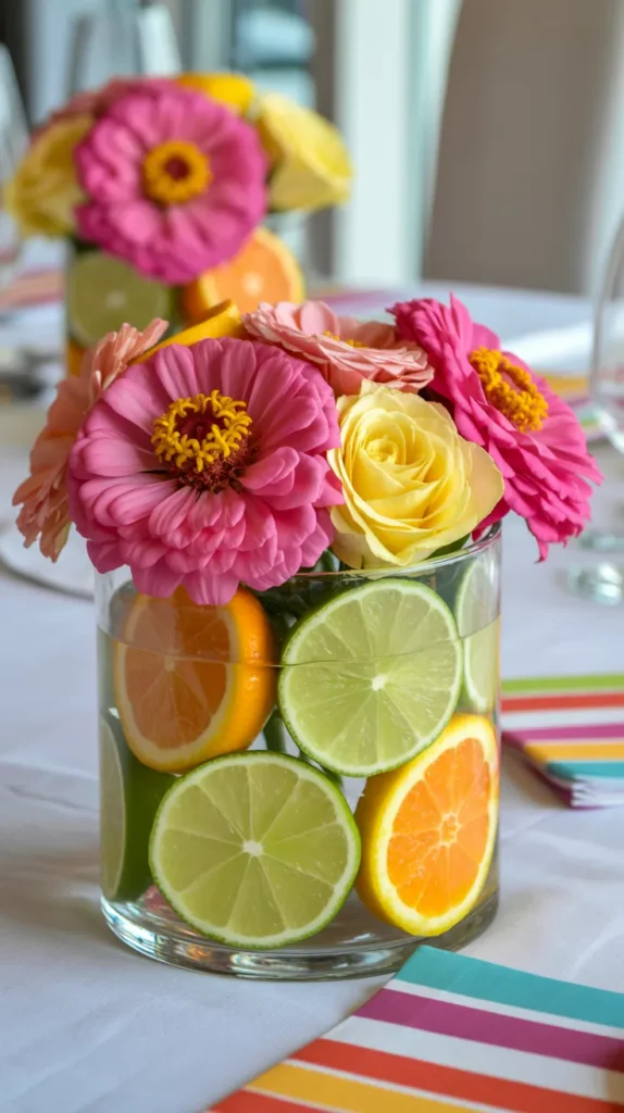 Colorful Flowers Wedding Decoration