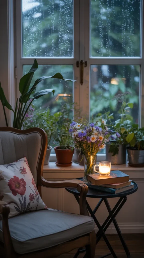 Smelling-Flowers-Aesthetic