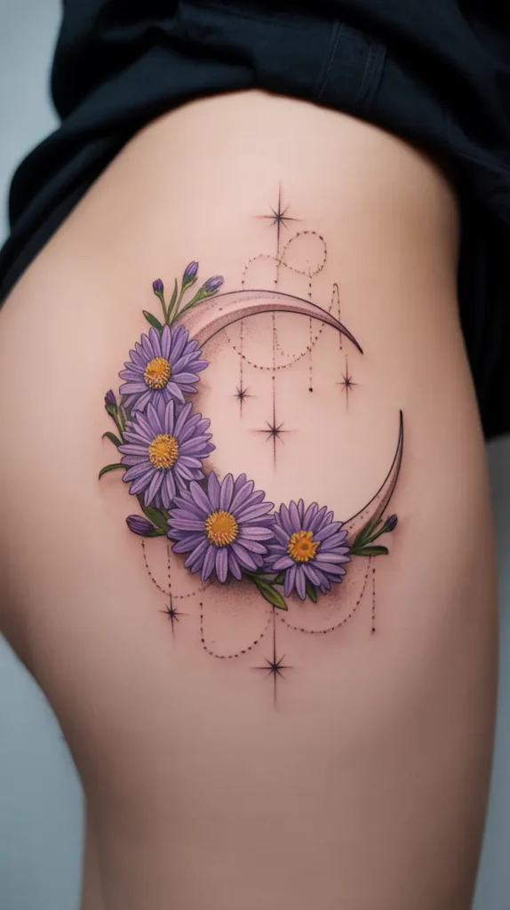 Flower-Birth-Month-Tattoo