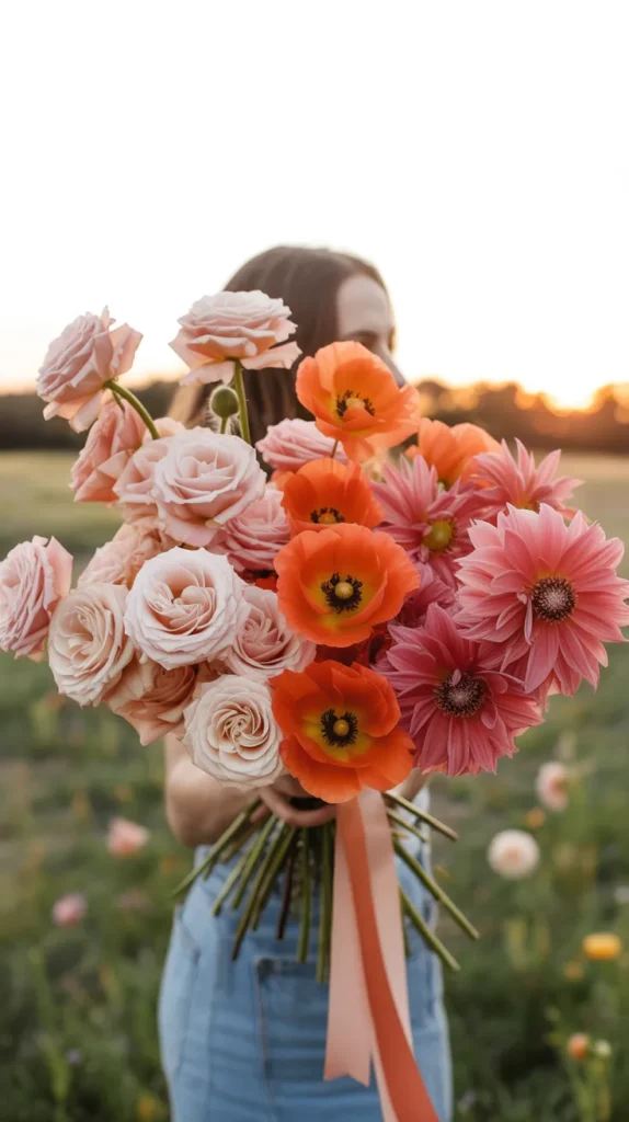 Colorful Bouquet-Of-Flowers