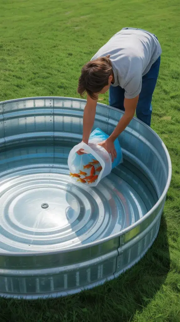 Goldfish Pond Backyard