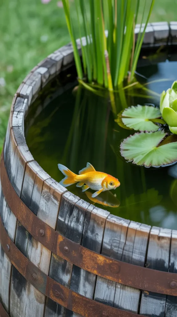 Goldfish Pond Backyard