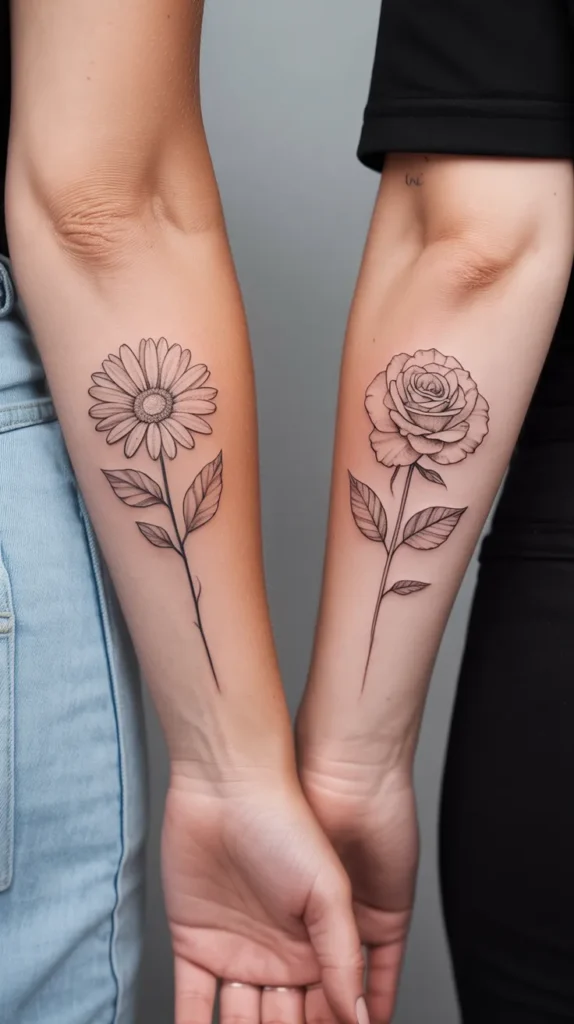 Mother Daughter-Birth-Flower