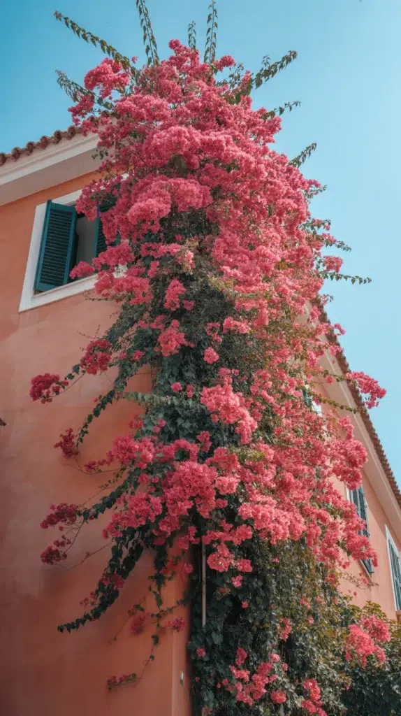 Pink Flowers-on-Balcony