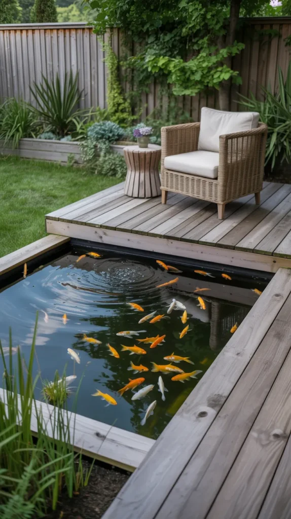 Goldfish Pond Backyard