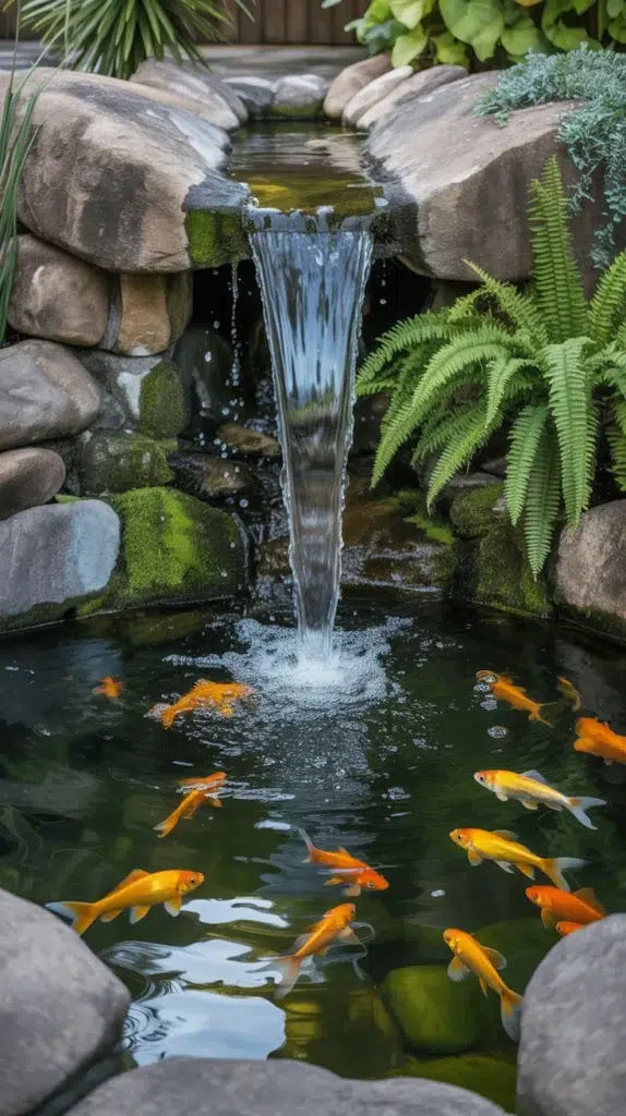 Goldfish Pond Backyard