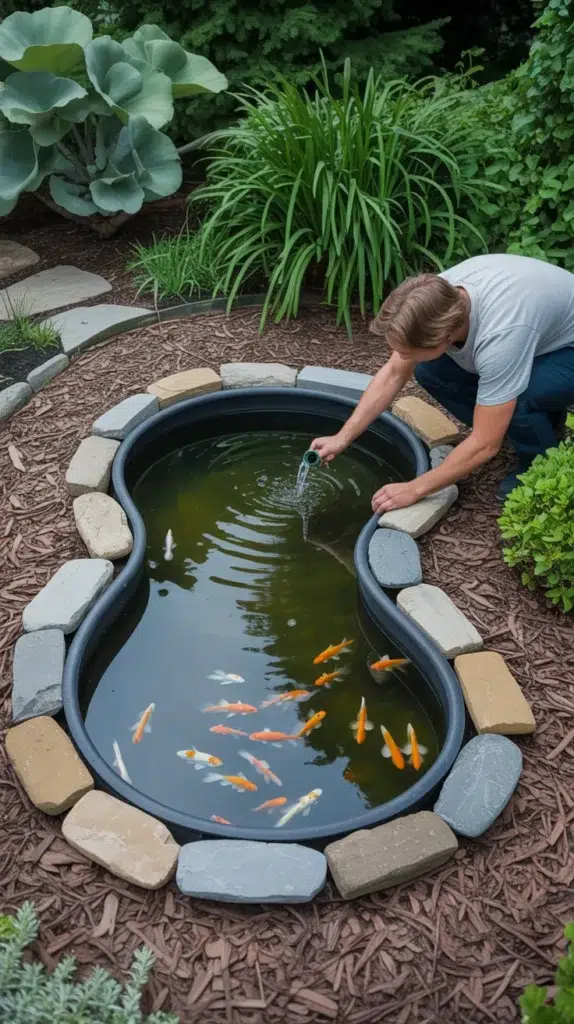 Goldfish Pond Backyard