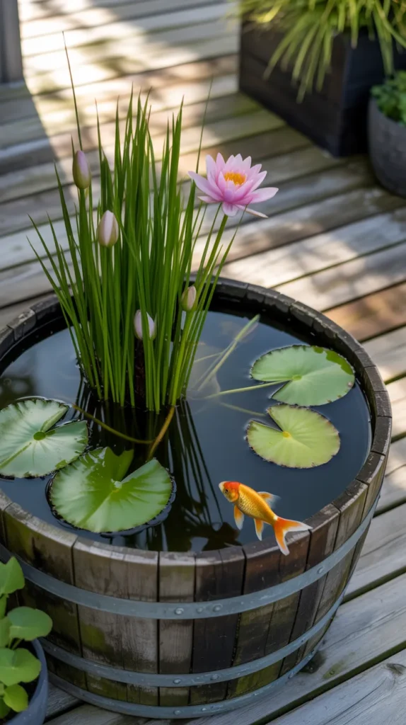 Goldfish Pond Backyard