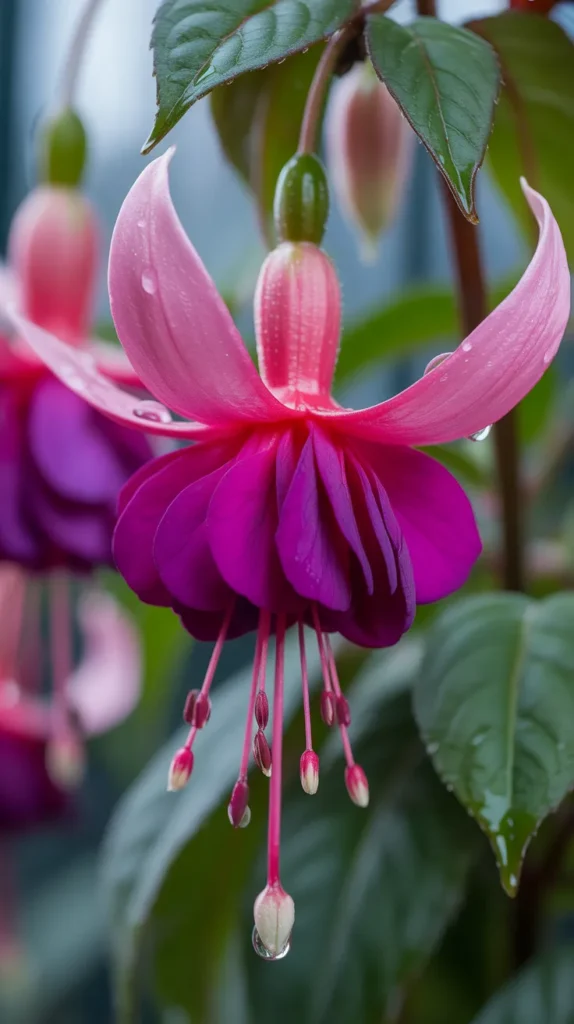 Pink Flowers-on-Balcony