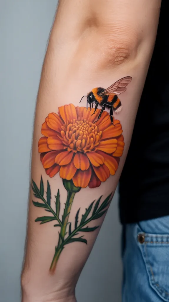 Flower-Birth-Month-Tattoo