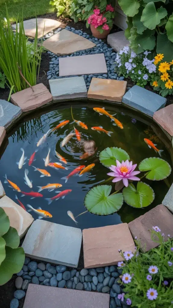 Goldfish Pond Backyard