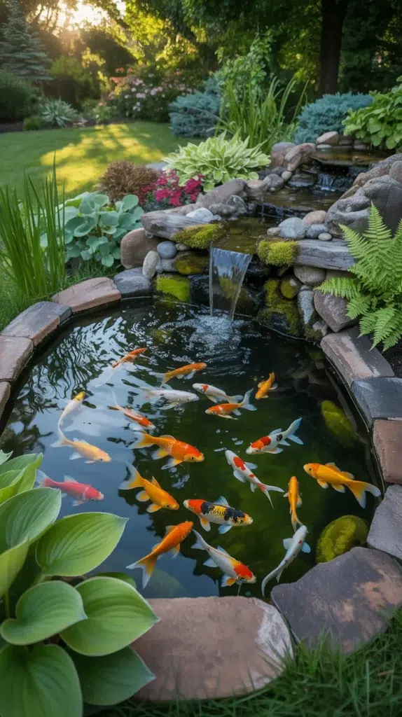 Goldfish Pond Backyard