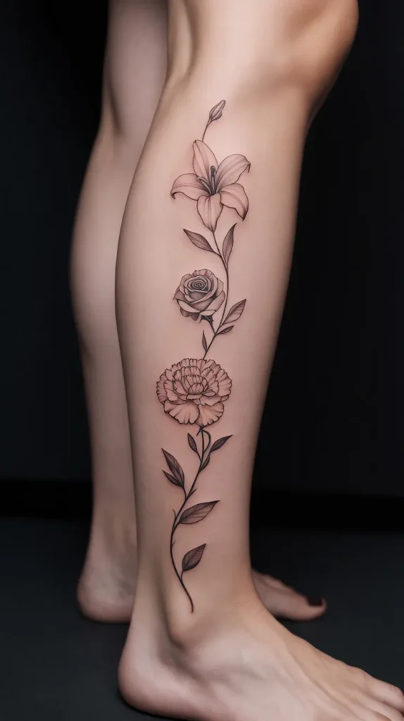 Mother Daughter-Birth-Flower