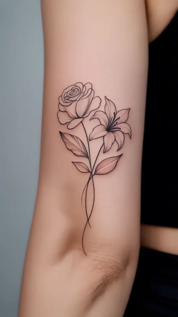 Mother Daughter-Birth-Flower