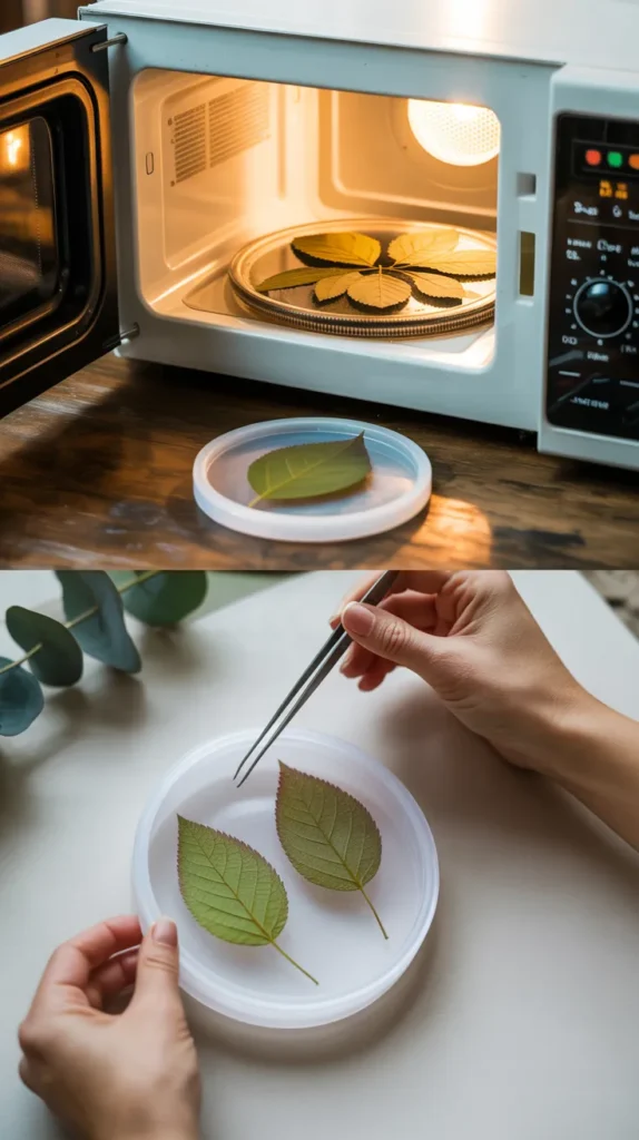 How To Dry Flowers-In-Microwave