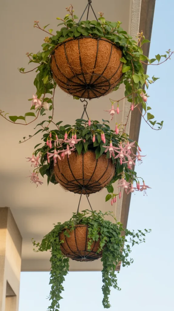 Balcony With Plants-And-Flowers