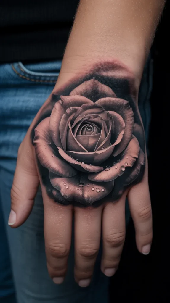 Rose Birth-Flower-Tattoo