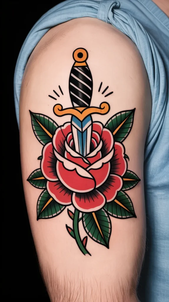 Rose Birth-Flower-Tattoo