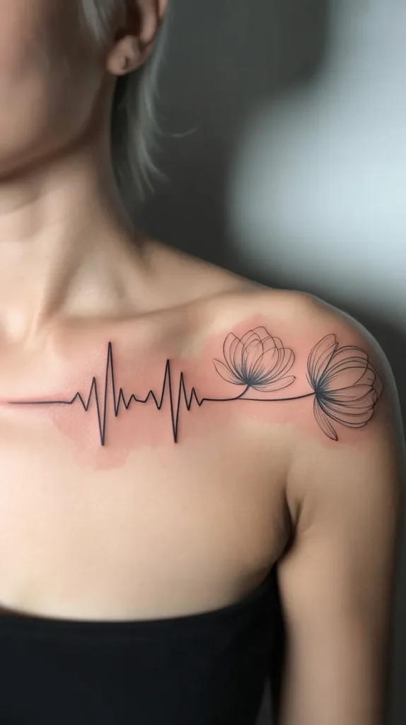 Kids Birth-Flower-Tattoo