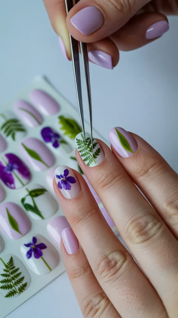 Colorful-Flowers-Nails