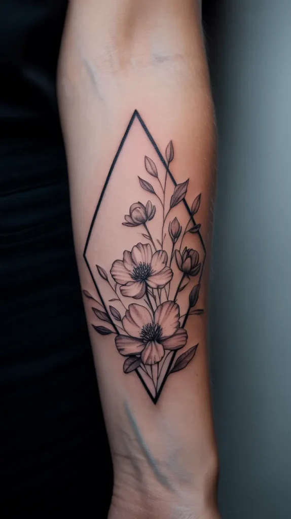 Family Birth-Flower-Tattoo