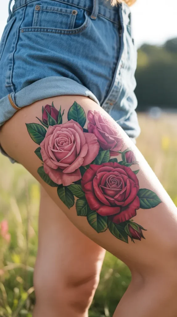 Rose Birth-Flower-Tattoo