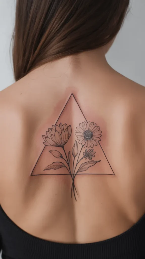 Kids Birth-Flower-Tattoo